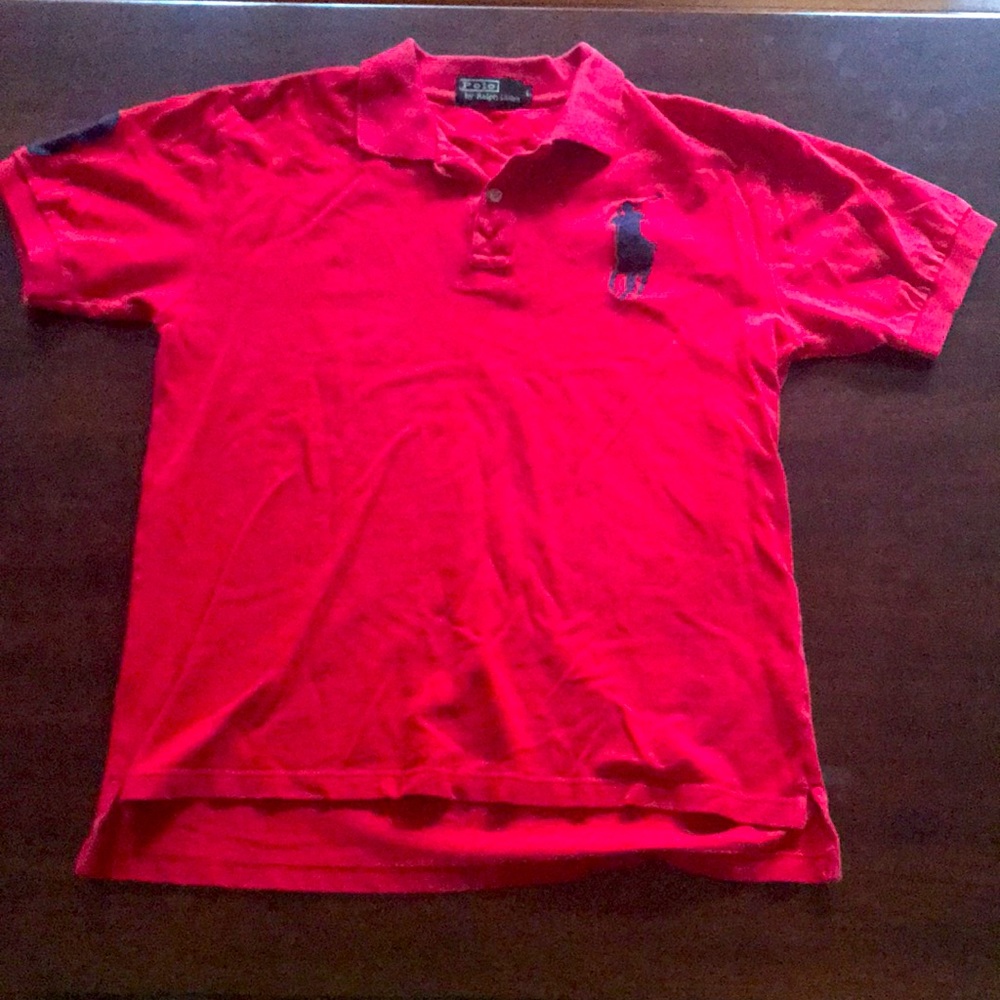 Polo Men’s Top Red Large